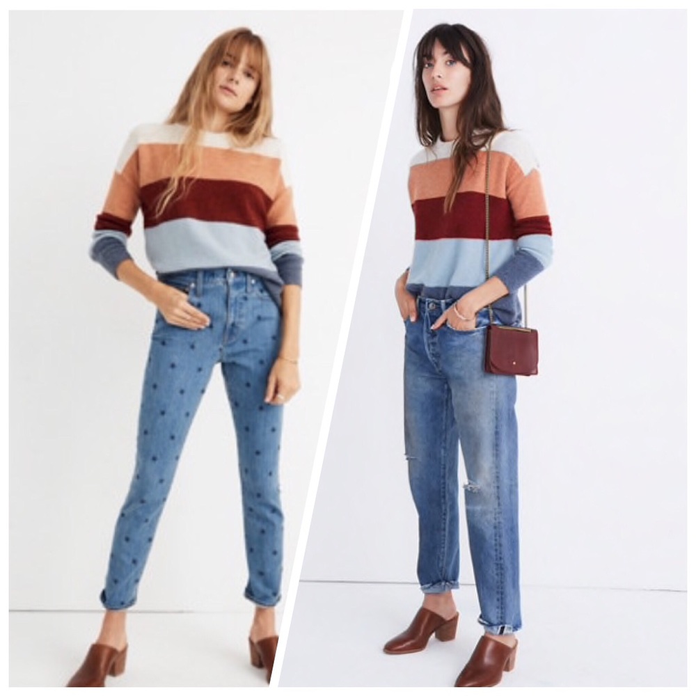 Crofton Striped Pullover Sweater in Coziest Yarn - Picture 5 of 8